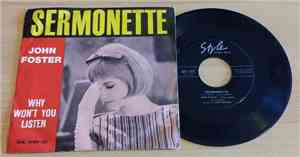 John Foster  - Sermonette / Why Won't You Listen