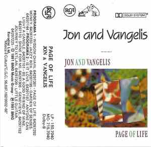 Jon And Vangelis - Page Of Life