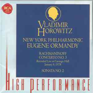 Rachmaninoff - Vladimir Horowitz, Eugene Ormandy, The New York Philharmonic ...