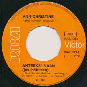 Ann-Christine - Anteeks' Vaan (Jos Häiritsen)