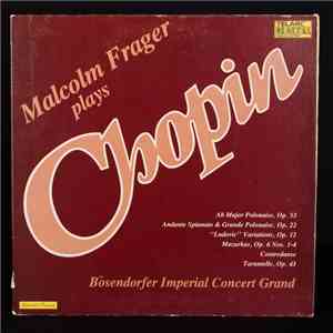 Malcolm Frager, Chopin - Malcolm Frager Plays Chopin