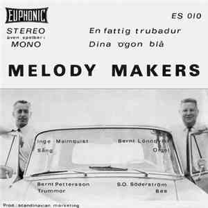 Melody Makers 10) - En Fattig Trubadur / Dina Ögon Blå
