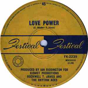 Rockwell T. James And The Rhythm Aces  - Love Power / New Orleans Funk
