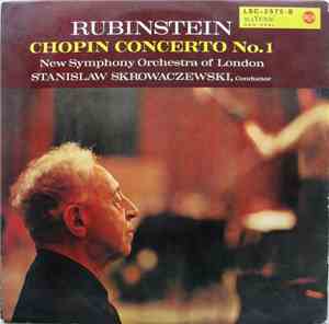 Chopin, Arthur Rubinstein, Stanislaw Skrowaczewski, The New Symphony Orches ...