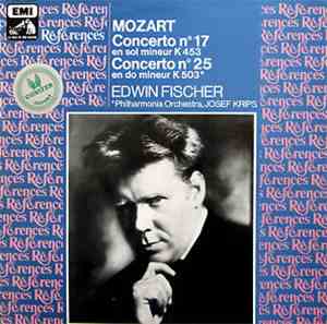 Edwin Fischer, Josef Krips, Mozart, Philharmonia Orchestra - Concerto No. 1 ...