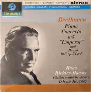 Hans Richter-Haaser, Philharmonia Orchestra - Beethoven Emporer Concerto No ...