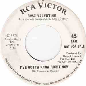 Rose Valentine - When The Heartaches End