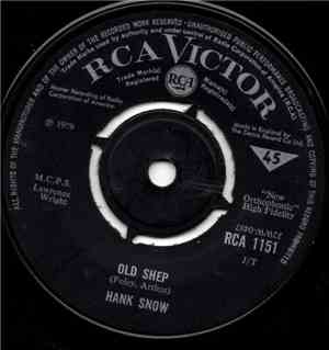 Hank Snow - Old Shep / The Last Ride