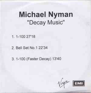 Michael Nyman - Decay Music