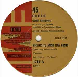 Queen - Necesito Tu Amor Esta Noche = Need Your Loving Tonight