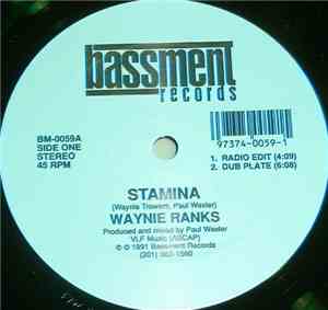 Waynie Ranks - Stamina