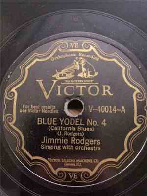 Jimmie Rodgers - Blue Yodel No. 4 (California Blues) / Waiting For A Train