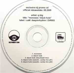 Q-Big - Monosex / Blackhole