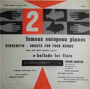 Josef And Greta Dichler / Kamillo Wanansell - 2 Famous European Pianos + Ba ...