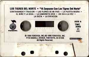 Los Tigres Del Norte - 16 Zarpazos Con Los Tigres Del Norte