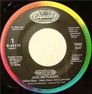 Mantronix - Join Me Please... (Home Boys - Make Some Noise)