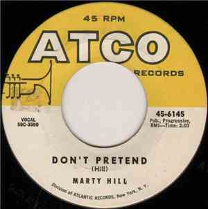 Marty Hill - Don't Pretend / Changing
