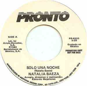 Natalia Baeza - Solo Una Noche