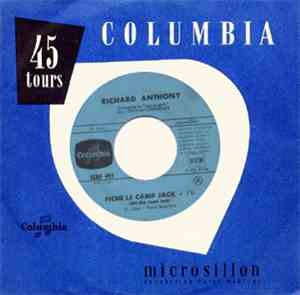 Richard Anthony  - Fiche Le Camp, Jack