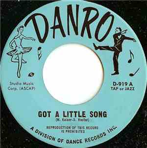 Unknown Artist - Got A Little Song