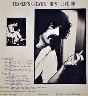 Frank Zappa - Frankie's Greatest Hits - Live '88