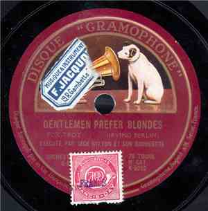 Jack Hilton Et Son Orchestre - Gentlemen Prefer Blondes / Oh My Bundle Of L ...