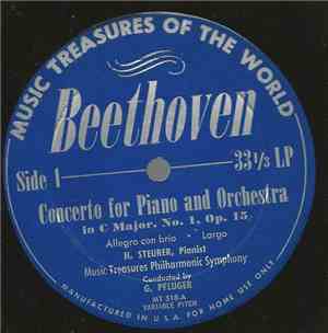 Music Treasures Philharmonic Symphony - Beethoven Concerto For Piano And Or ...