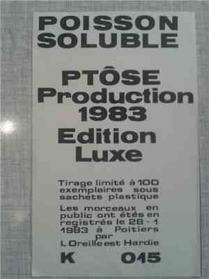 Ptôse Production - Poisson Soluble