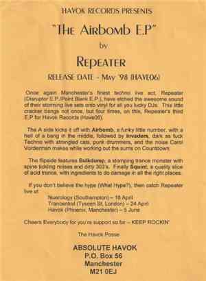 Repeater - The Airbomb E.P