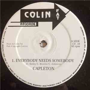 Capleton / Steely & Clevie - Everybody Needs Somebody / Version