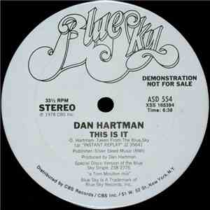 Dan Hartman - This Is It / Countdown
