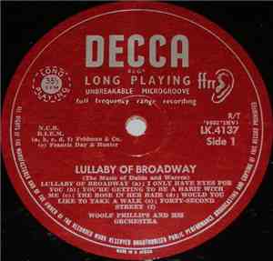 Woolf Phillips And His Orchestra - Lullaby Of Broadway (The Music Of Dubin  ...