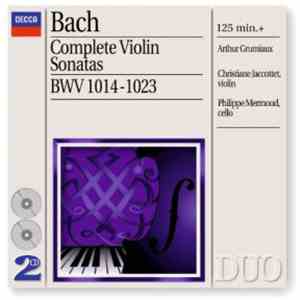 Bach - Arthur Grumiaux, Christiane Jaccottet, Philippe Mermoud - Complete V ...