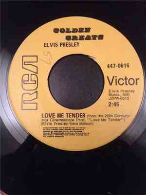 Elvis Presley - Love Me Tender / Anyway You Want Me