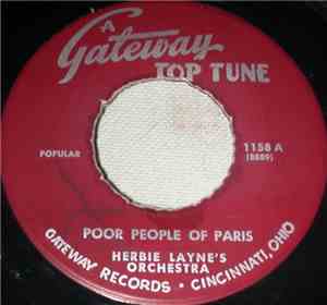 Herbie Layne's Orchestra - Poor People Of Paris