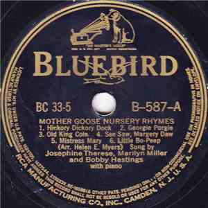 Josephine Therese , Marilyn Miller And Bobby Hastings - Mother Goose Nurs ...