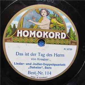 Lieder- Und Jodler-Doppelquartett 