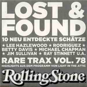 Various - Rare Trax Vol. 78 - Lost & Found