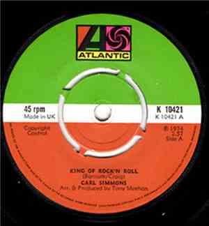 Carl Simmons  - King Of Rock 'N Roll