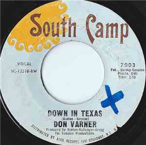 Don Varner - Down In Texas / Masquerade