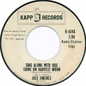 Jose Jimenez - Sing Along With Jose