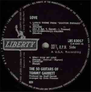 The 50 Guitars Of Tommy Garrett - Love