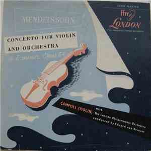 Eduard van Beinum, The London Philharmonic Orchestra - Mendelssohn Concerto ...