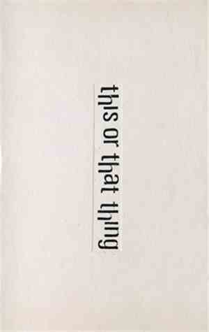 This Or That Thing - This Or That Thing