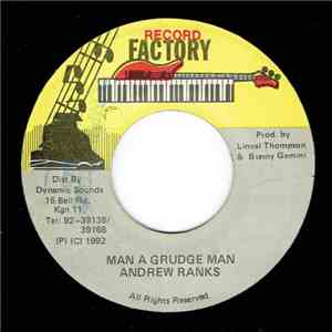 Andrew Ranks - Man A Grudge Man