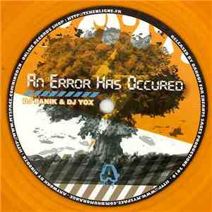 DJ Panik  & DJ Yox - An Error Has Occured
