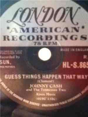 Johnny Cash And The Tennessee Two - Guess Things Happen That Way / Come In  ...