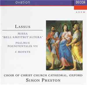 Lassus - Choir Of Christ Church Cathedral, Oxford / Simon Preston - Missa 