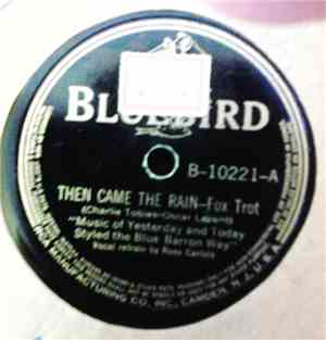 Music Of Yesterday And Today Styled The Blue Baron Way - Then Came The Rain ...