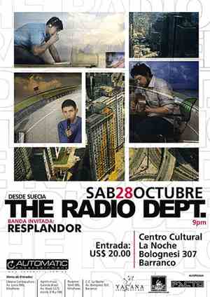 The Radio Dept. - Live In Lima, Peru